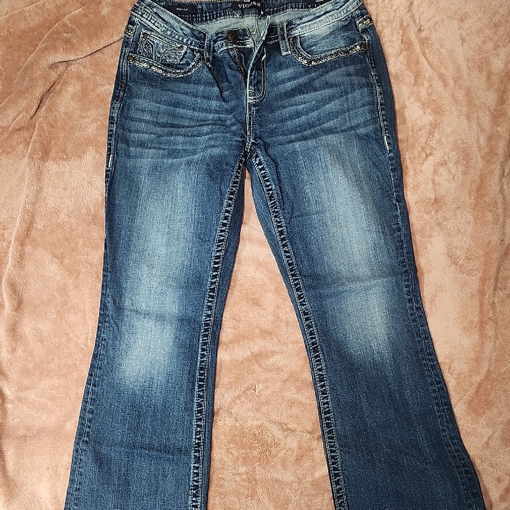 Vigoss Women's Indigo Boot Cut Jeans